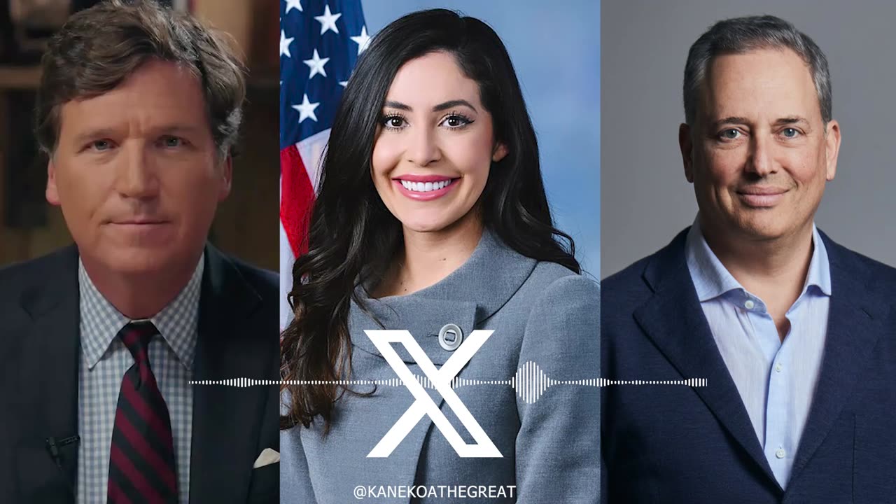 X Spaces: Tucker Carlson, David Sacks, and Congresswoman Luna [Zelenskyy, War, Biden Administration, Ukraine and More]