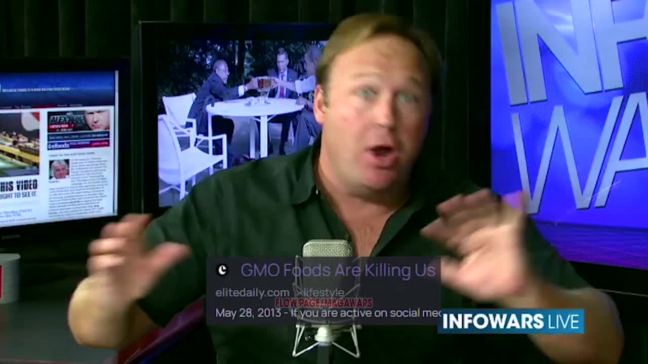 Alex Jones: If Genetically Modified Organisms Are Killing The Bugs Why Wouldn't It Kill You - 9/27/12