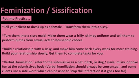 Sissification