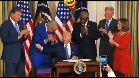 Biden Looses Pen.