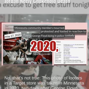 Fact Check: Photo Does NOT Show Looting After 'Not Guilty' Verdict In Jordan Neely Chokehold Death