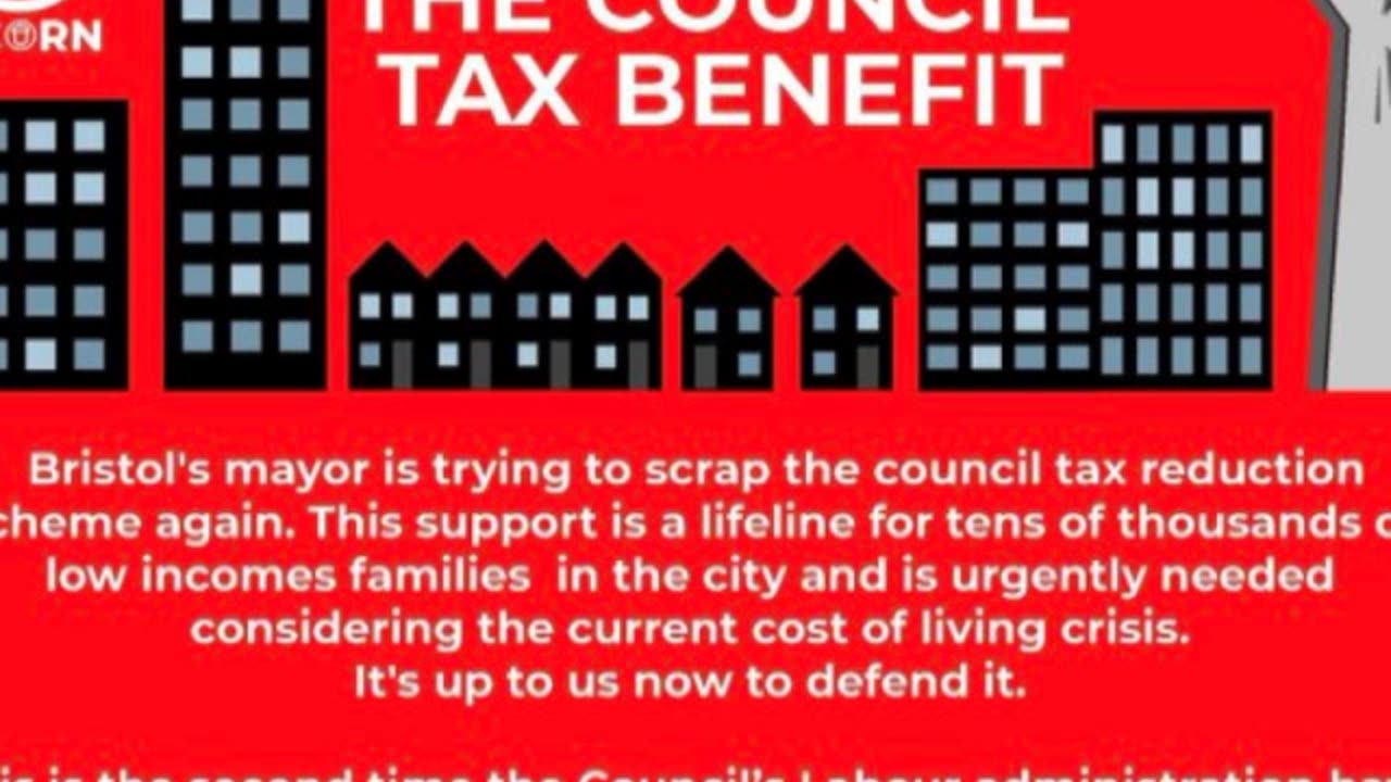 Bristol Acorn Defends Council Tax Benefit: 'Labour' Mayor punishing poorest for his own overspending