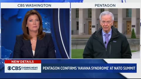 Senior U.S. defense official had Havana Syndrome symptoms at NATO summit by CBS Evening News