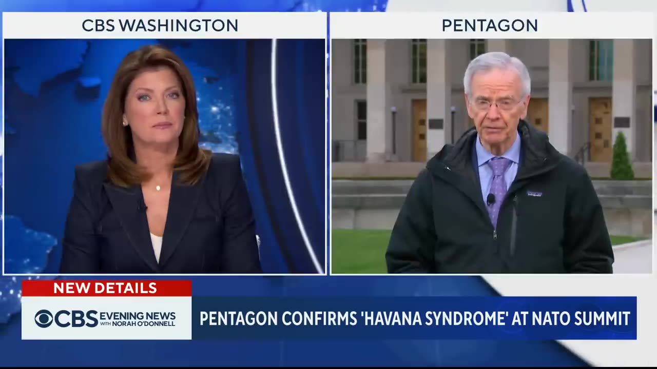 Senior U.S. defense official had Havana Syndrome symptoms at NATO summit by CBS Evening News