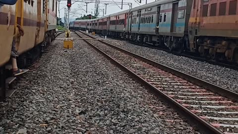 Electrical locomotive train in india