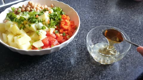 Chickpea salad Recipe