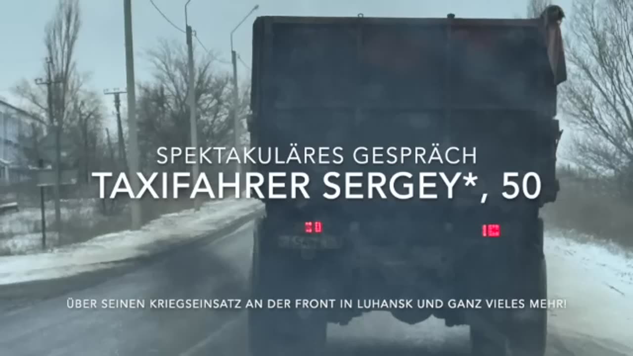 Russischer Ex-Partisan & Taxifahrer Sergey*, 50, aus Luhansk über seinen Kampf an der Front - uvm.