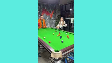 "Pocket Pranks: Side-Splitting Shenanigans on the Snooker Table!"