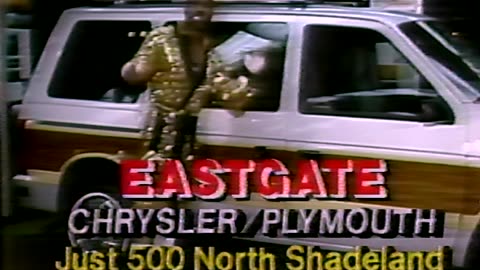 1987 - Christy & Boxer Marvin Johnson for Eastgate Chrysler Plymouth