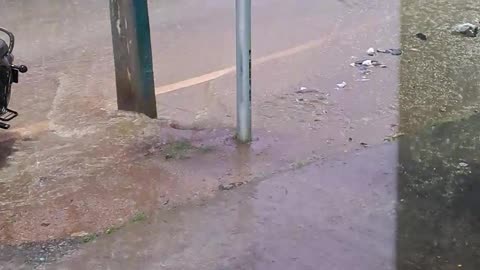Heavy rain