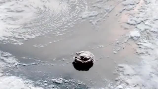 Was Tonga volcano A MISSILE!?!?!