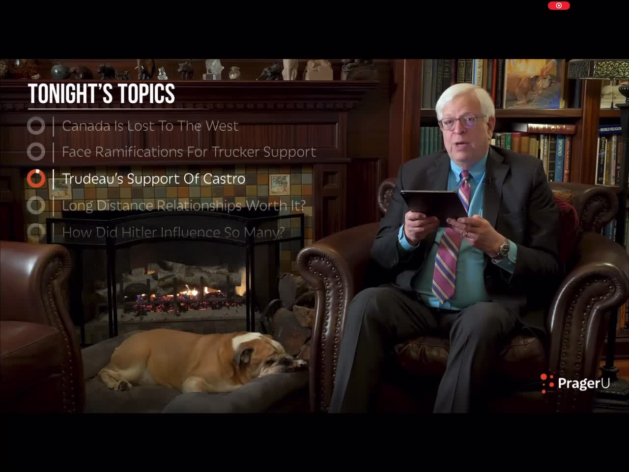 Dennis Prager Fireside Chat #227 Those who are kind to the cruel will be cruel to the kind Trudeau
