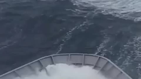 Dangerous waves in ocean