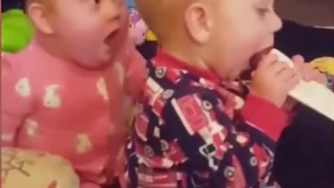 OMG 😂 Funny Baby Videos playing ❤️