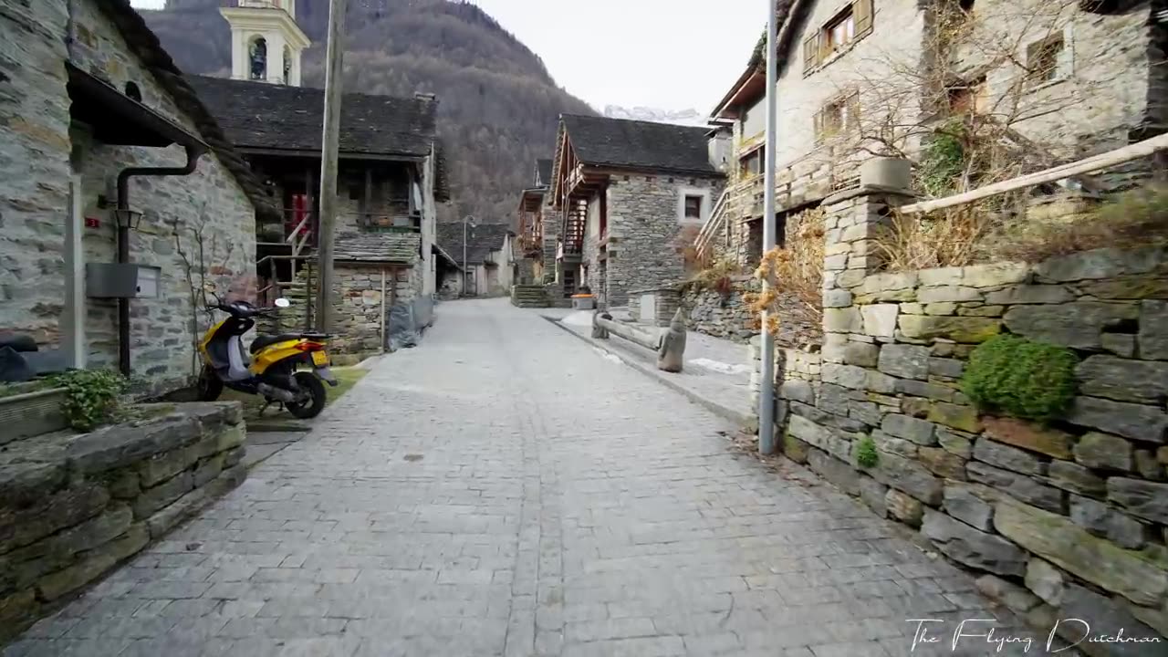 Sonogno Ticino Switzerland 8K