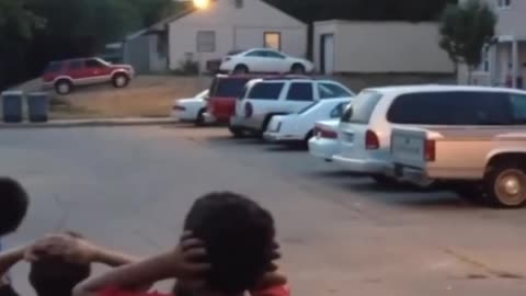 He invited the neighborhood to watch his bike stunt and failed.