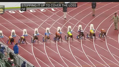 Kemba Nelson and Julian Alfred dominate NCAA women 100m 2022
