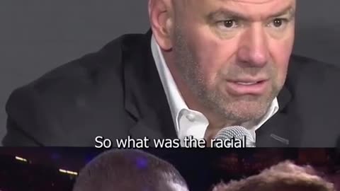 Dana White Shuts Down Woke Reporter