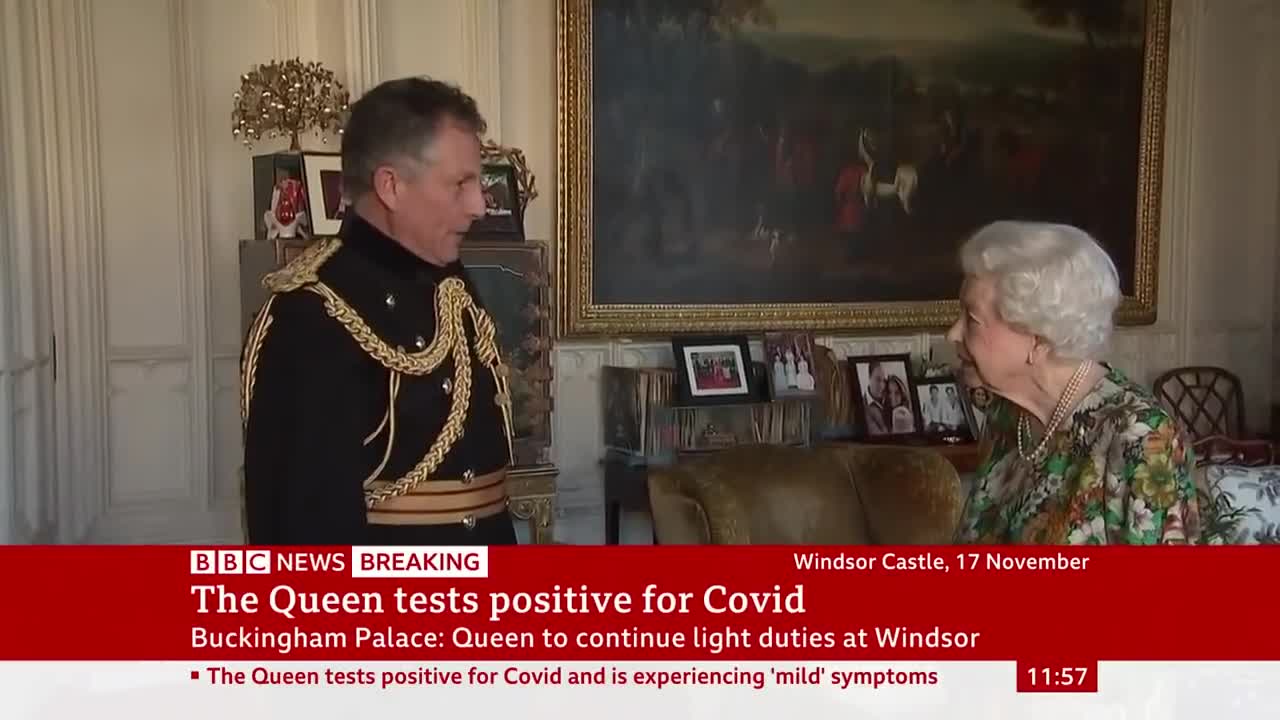 Queen Elizabeth tests positive for Covid