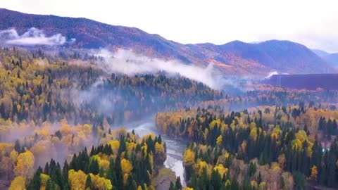 Thousands of miles of rivers and mountains