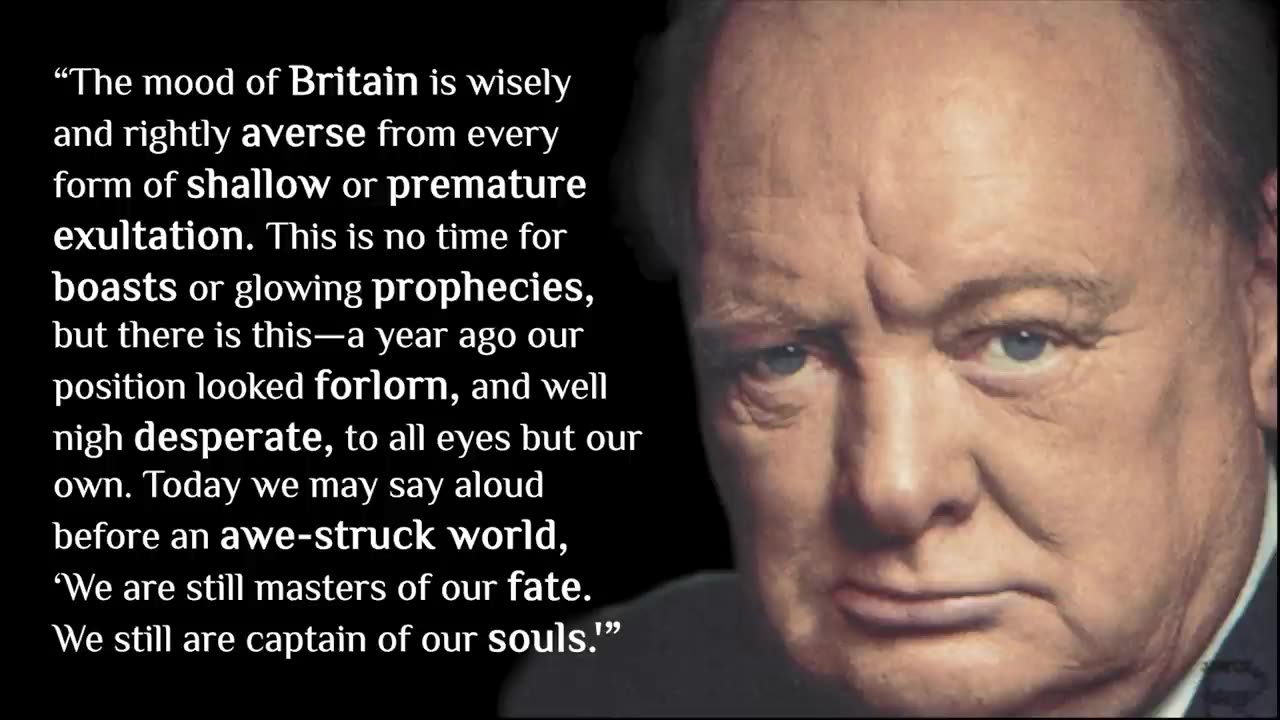 Winston Churchill - Quotes for Hard Times