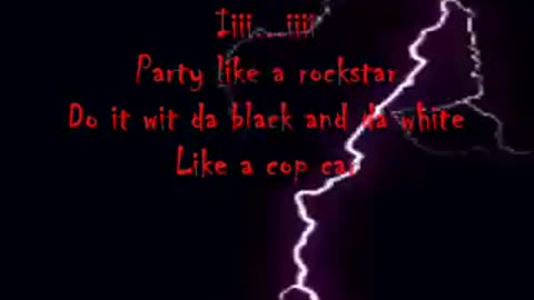 Party Like A Rock Star