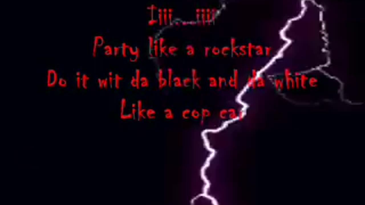 Party Like A Rock Star