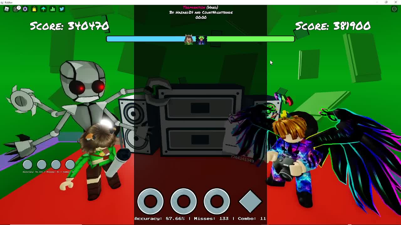 funky friday termination almost 400k score