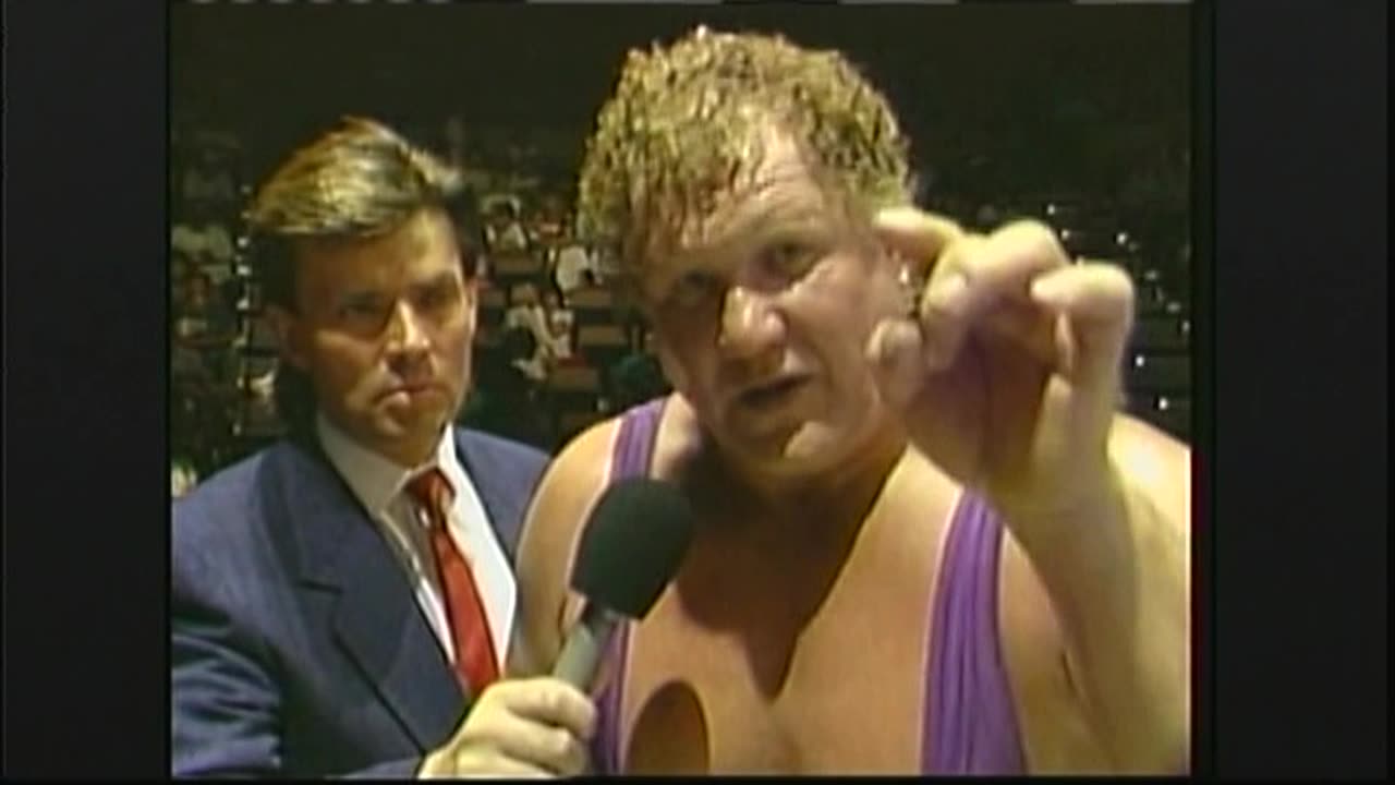 AWA - Harley Race vs Larry Zbyszko - Aug 27 1990