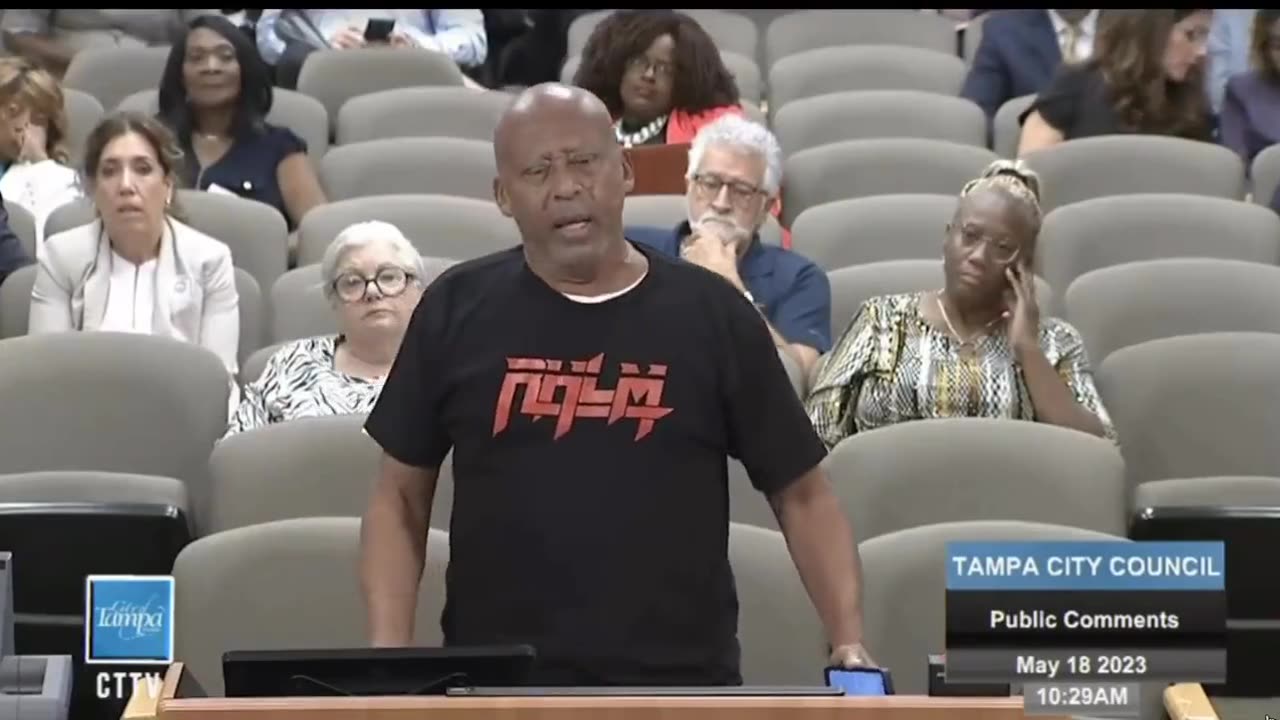 Tampa resident: We need to make it clear to white individuals that we are demanding reparations.