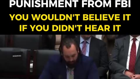 Shocking Testimony from FBI Whistleblower!