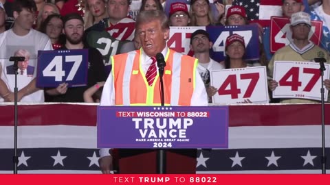 President Trump in Green Bay, WI