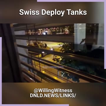 Switzerland Deploying Military In City