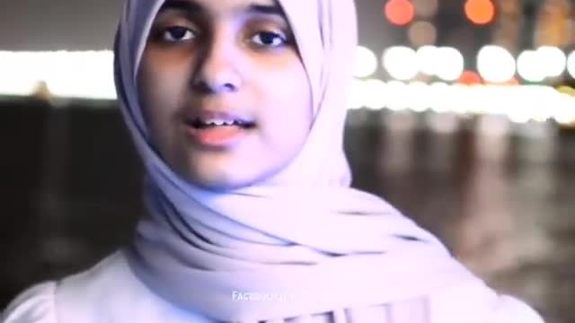 Sweet voice of arabic beautiful girl