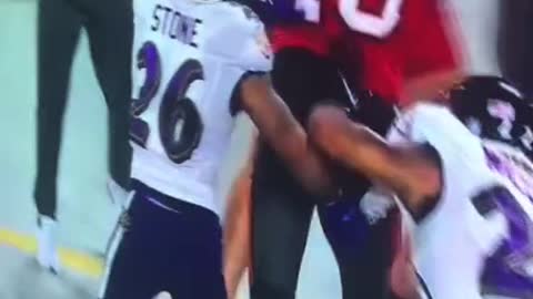 Mike Evans with a great catch from Tom Brady