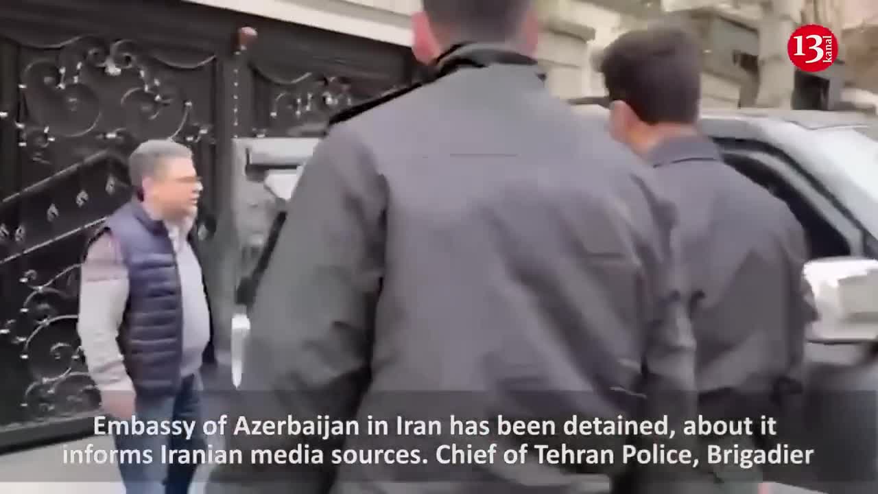 Armed attack on the embassy of Azerbaijan in Iran - there are dead and injured