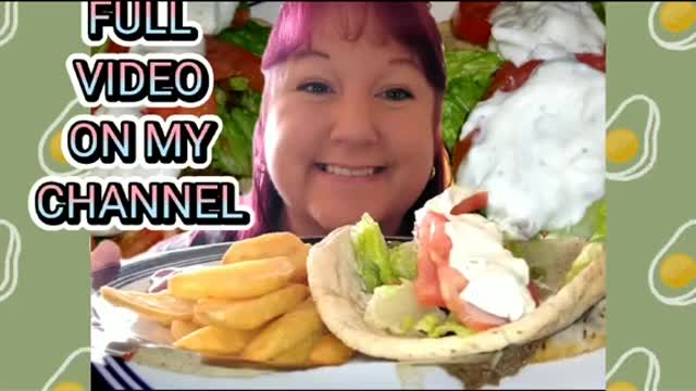 Homemade Beef Gyro Mukbang