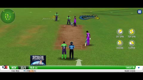 Nail Biting Thriller in CPL Tournament WCC3 game play