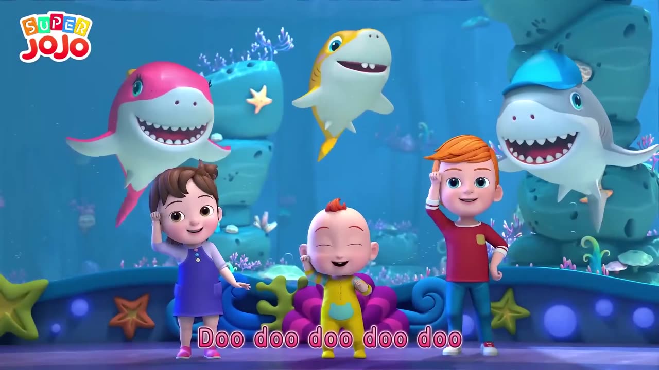 Baby Shark Dance Song More Nursery Rhymes & Kids Songs - Super JoJo a