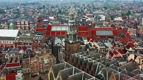 Amsterdam, Netherlands 🇳🇱 - by drone