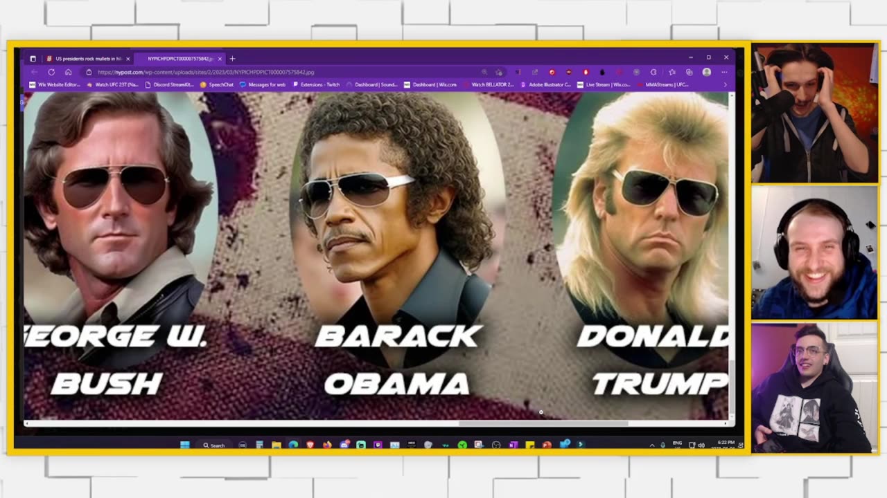 Sexy Presidents With Mullets - CLIP from episode #358
