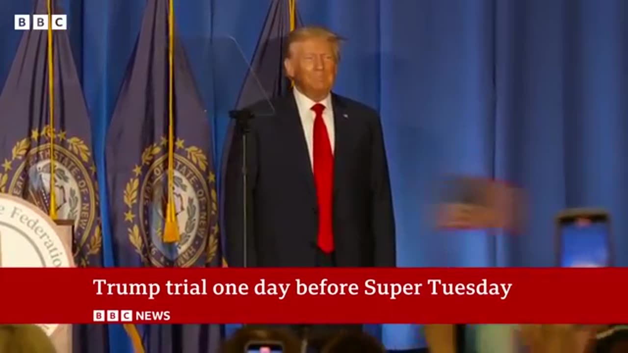 Donald trump's trial date set.