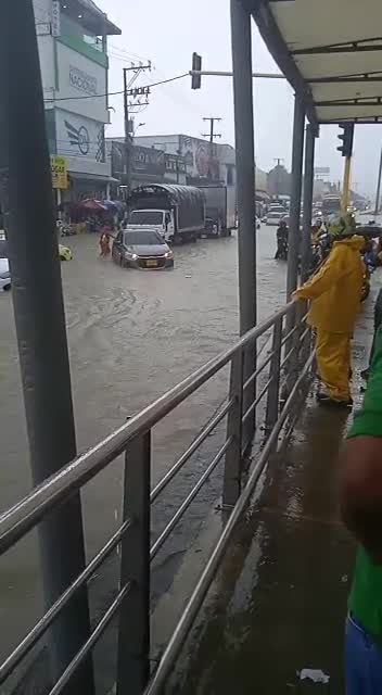 Inundaciones en Bazurto