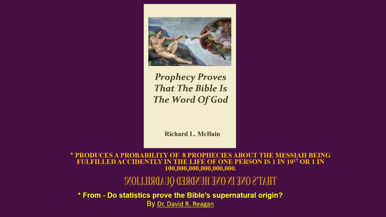 Prophecy Proves The Bible Is The Word of God