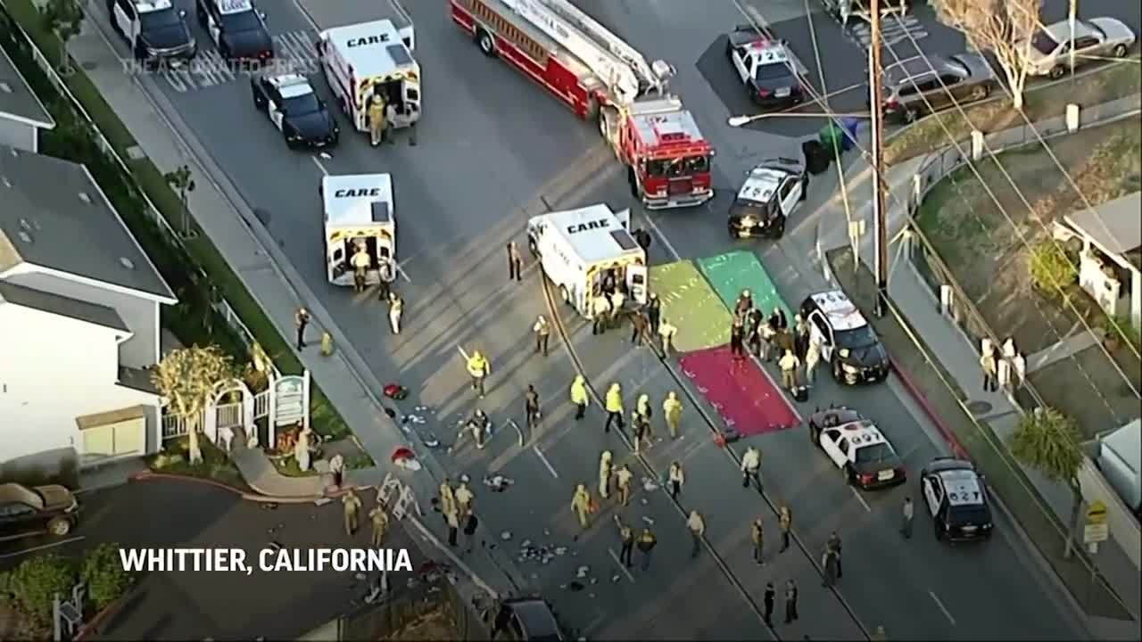 LA County sheriff's recruits hit by vehicle