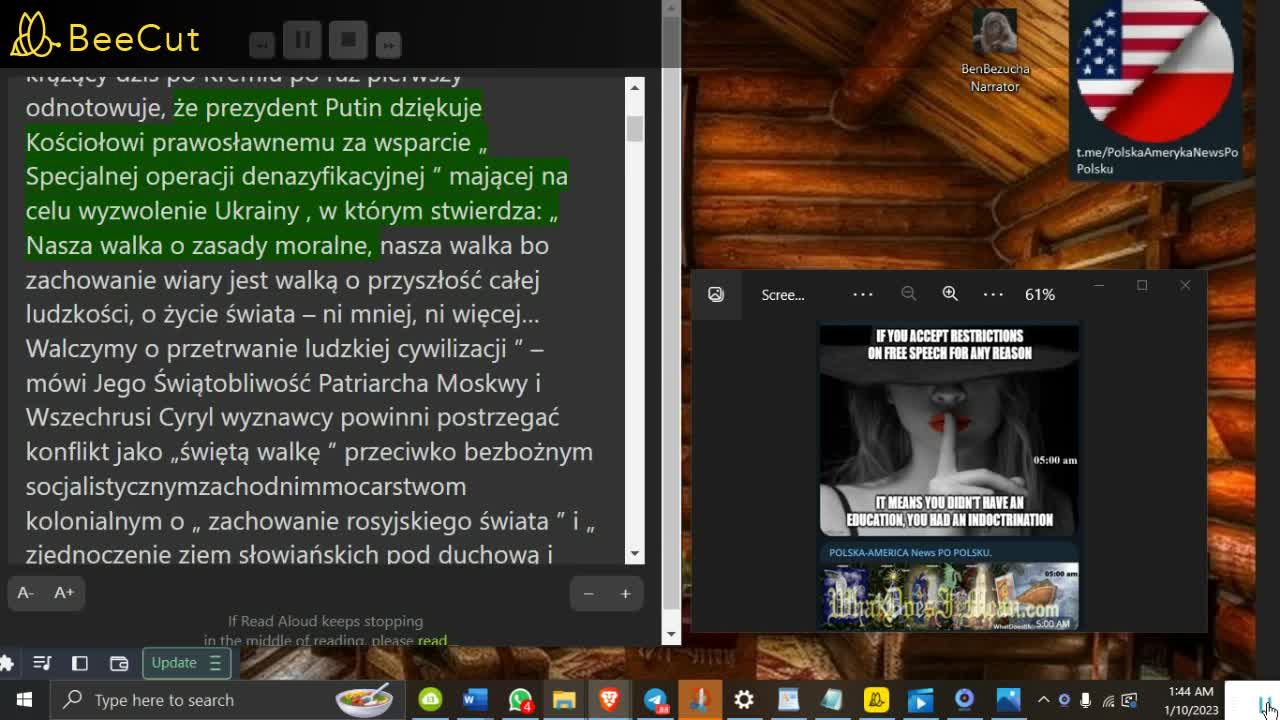 9 stycznia 2023🔴„Zdezorientowany ” Biden broni rosyjskiego sojusznika - Brazylie. Nagły wypadek 🔴