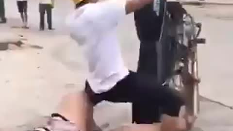 Bike stunt