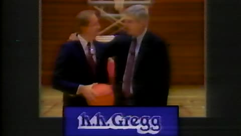 1987 - Bob Knight & Ken Beckley HH Gregg Ad (Joined in Progress)