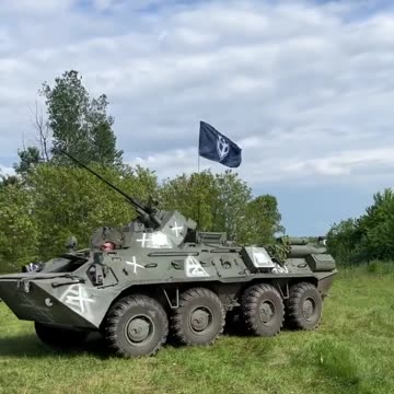 The Russian BTR-82 was captured by the RDK