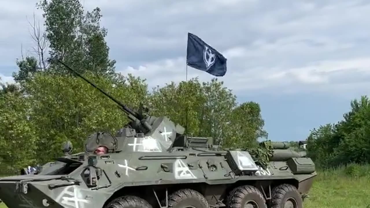 The Russian BTR-82 was captured by the RDK